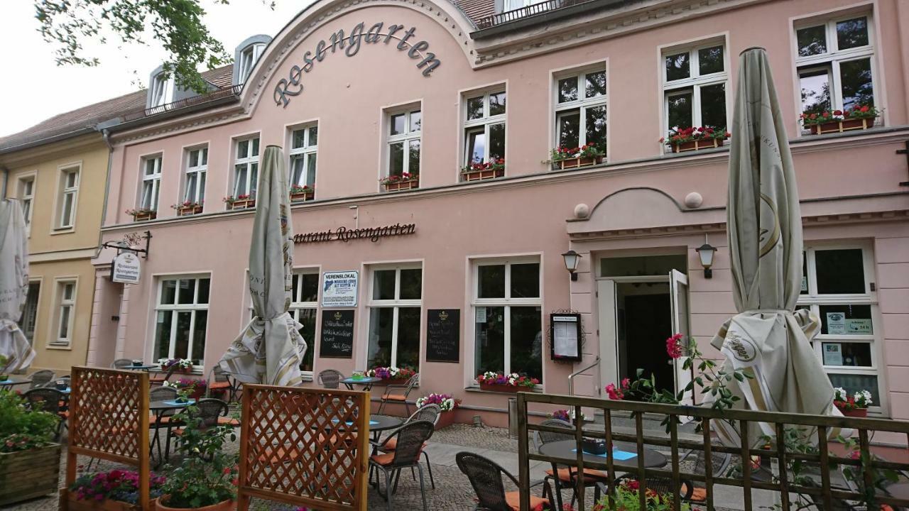Restaurant Rosengarten Neuruppin Exterior foto